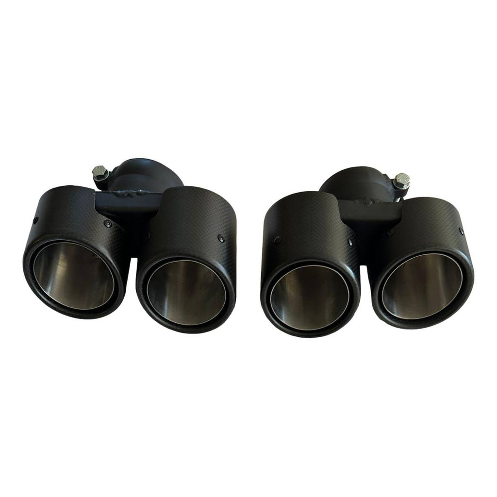 Porsche 911 997.2 Turbo Carbon Twin Exhaust Tailpipes