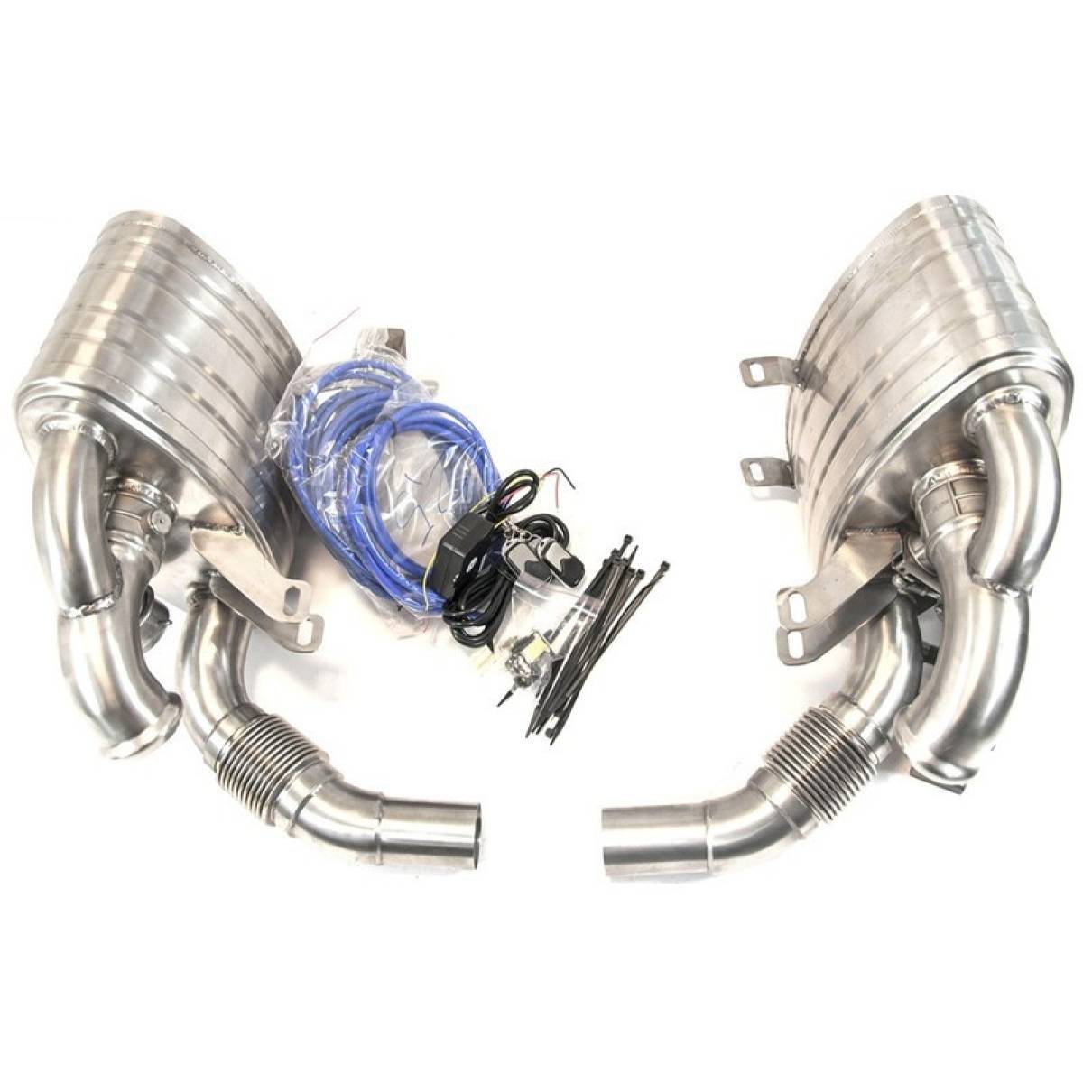 Porsche 911 996 Carrera Valved Exhaust Silencer (Cat Back)