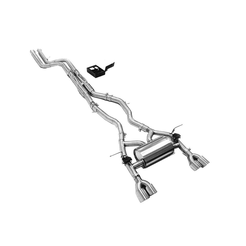 BMW M3 F80,M4 F82 Valvetronic Cat Back Exhaust Stainless Tailpipes