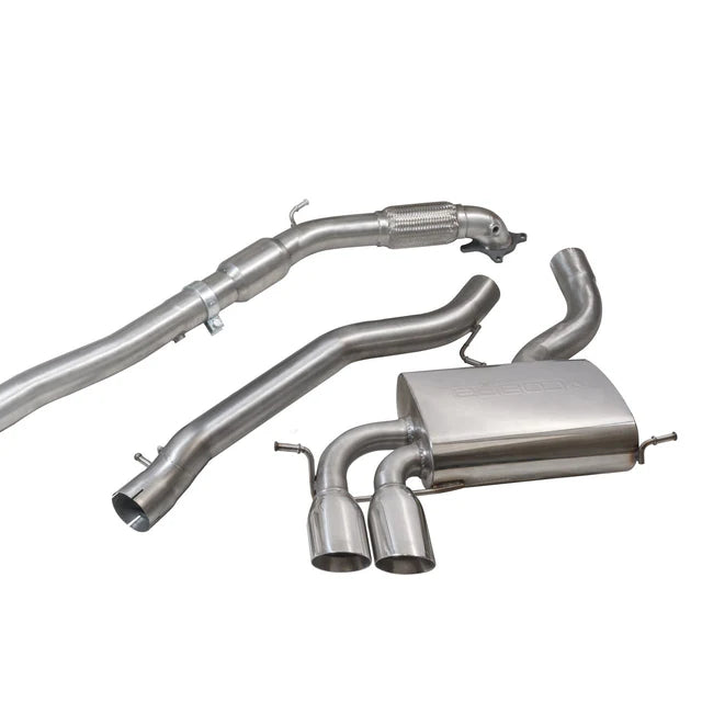 COBRA SPORT - Audi A3 (8P) 2.0 TFSI Quattro (3 Door) Turbo Back Performance Exhaust