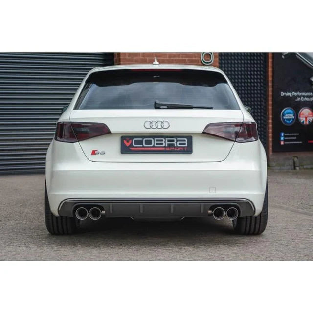 COBRA SPORT - Audi S3 (8V) 5 Door Sportback (Non-Valved) (13-18) Cat Back Performance Exhaust
