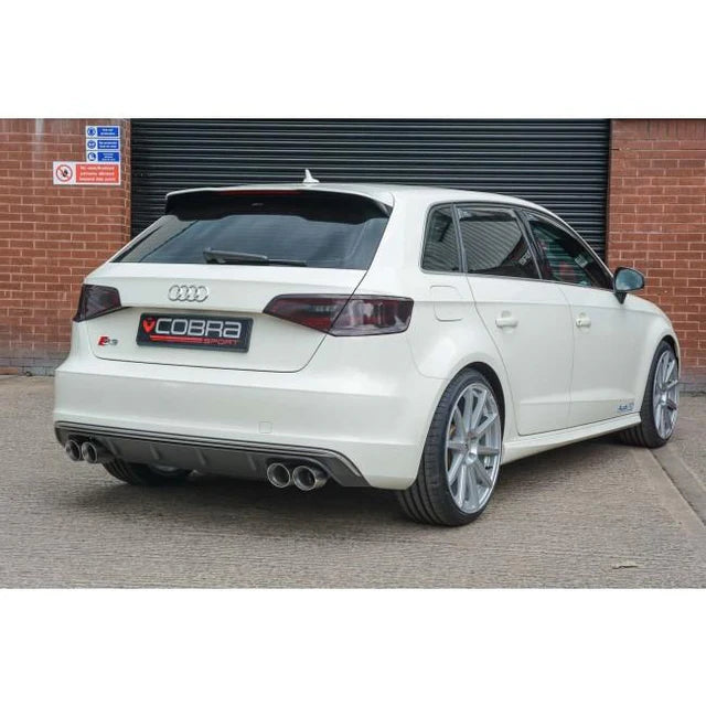 COBRA SPORT - Audi S3 (8V) 5 Door Sportback (Non-Valved) (13-18) Turbo Back Performance Exhaust