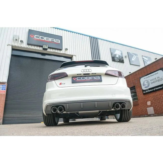 COBRA SPORT - Audi S3 (8V) 5 Door Sportback (Non-Valved) (13-18) Turbo Back Performance Exhaust