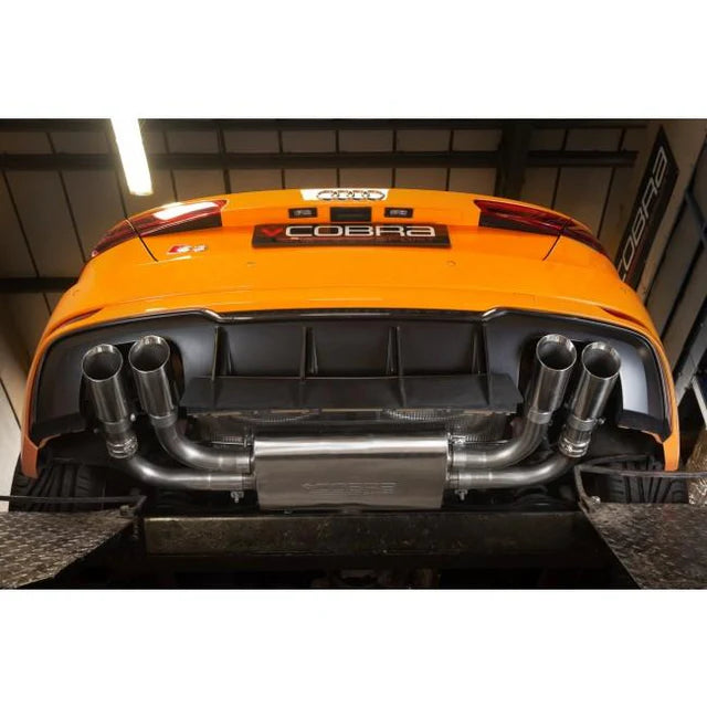 COBRA SPORT - Audi S3 (8V) 3 Door (Valved) (13-18) Turbo Back Performance Exhaust
