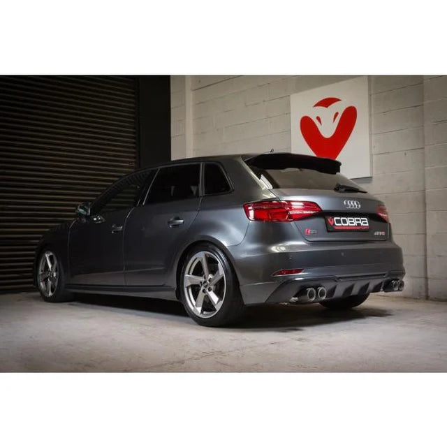 COBRA SPORT - Audi S3 (8V) 5 Door Sportback (Valved) (13-18) Cat Back Performance Exhaust
