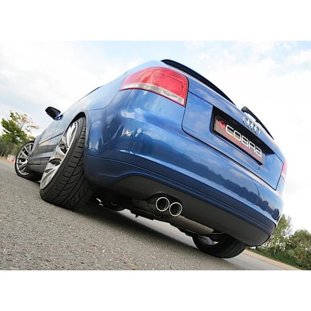 COBRA SPORT - Audi A3 (8P) 2.0 TFSI 2WD (5 Door Sportback) Cat Back Performance Exhaust