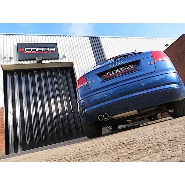 COBRA SPORT - Audi A3 (8P) 3.2 V6 Quattro Cat Back Performance Exhaust