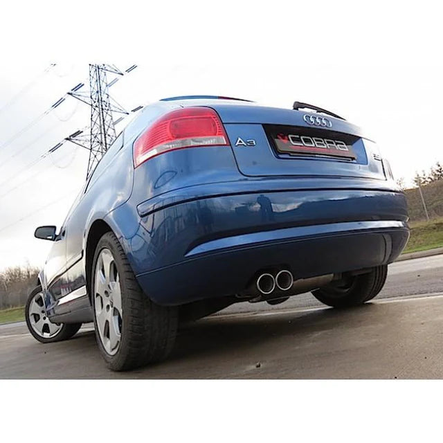 COBRA SPORT - Audi A3 (8P) 3.2 V6 Quattro Cat Back Performance Exhaust