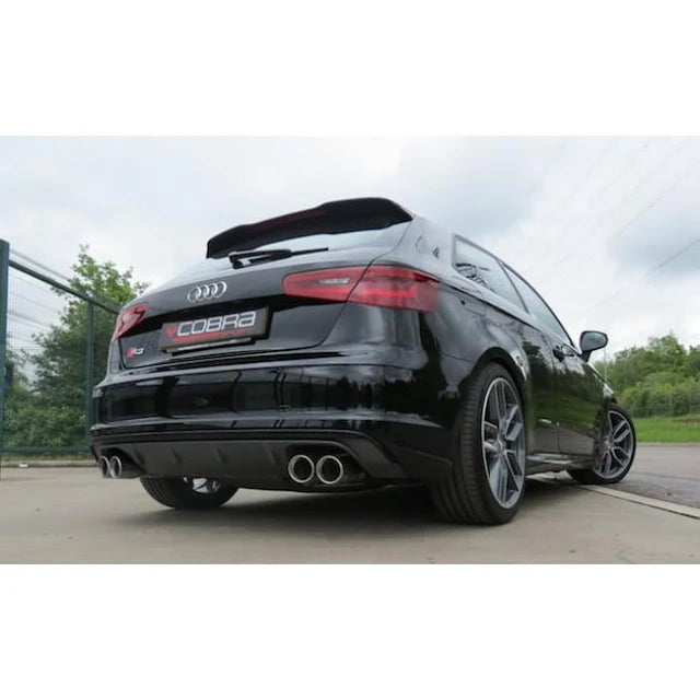 COBRA SPORT - Audi S3 (8V) 3 Door (Non-Valved) (13-18) Cat Back Performance Exhaust
