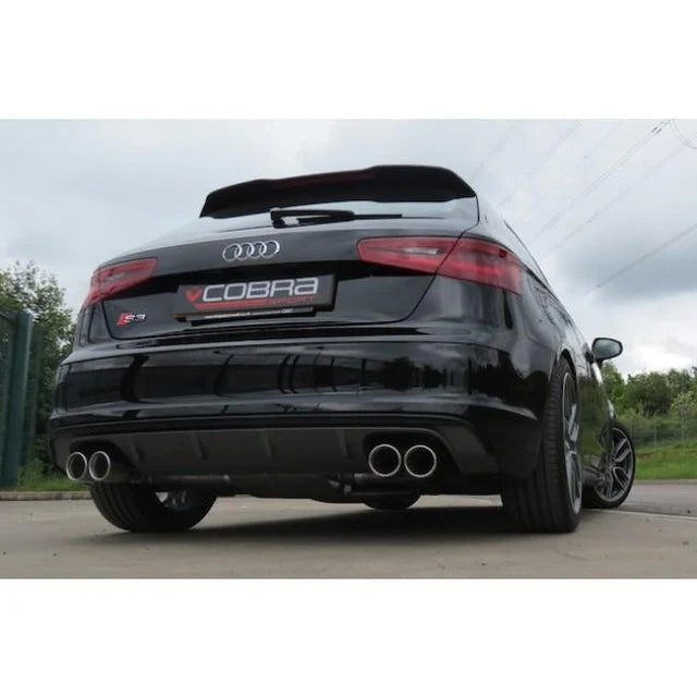 COBRA SPORT - Audi S3 (8V) 3 Door (Non-Valved) (13-18) Cat Back Performance Exhaust
