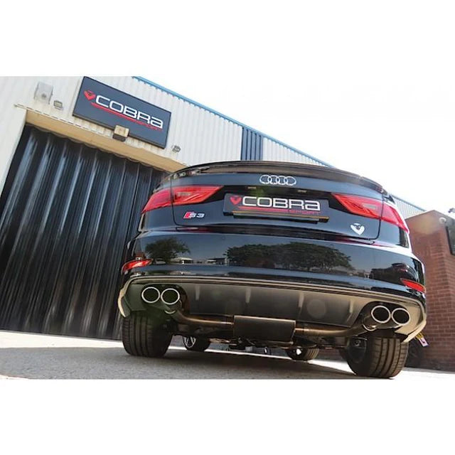 COBRA SPORT - Audi S3 (8V) Saloon (Non-Valved) (13-18) Turbo Back Performance Exhaust