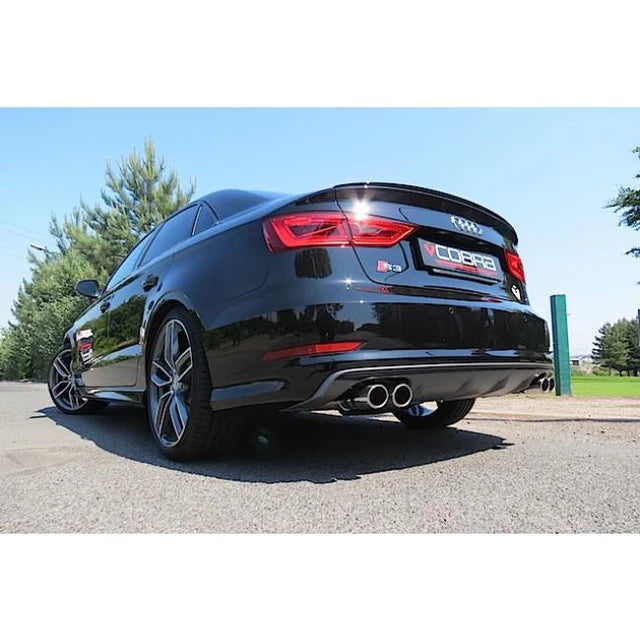 COBRA SPORT - Audi S3 (8V) Saloon (Non-Valved) (13-18) Turbo Back Performance Exhaust