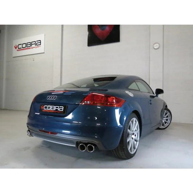 COBRA SPORT - Audi TT (Mk2) 1.8/2.0 TFSI (2WD) (2007-11) Cat Back Performance Exhaust