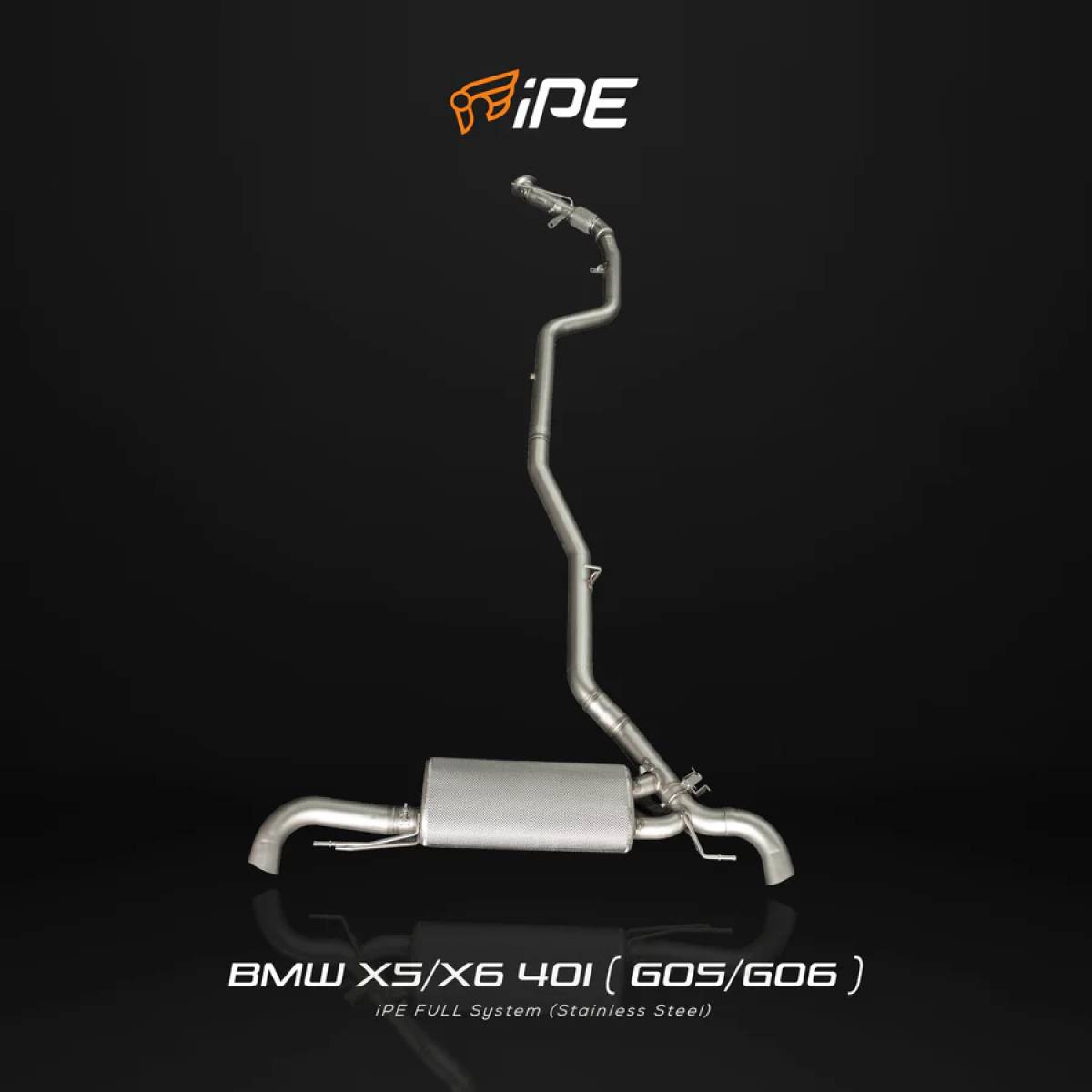 BMW G05-X5 40i G06-X6 40i B58 2018 - 2022 Cat Back Valvetronic Muffler Non-OPF Version