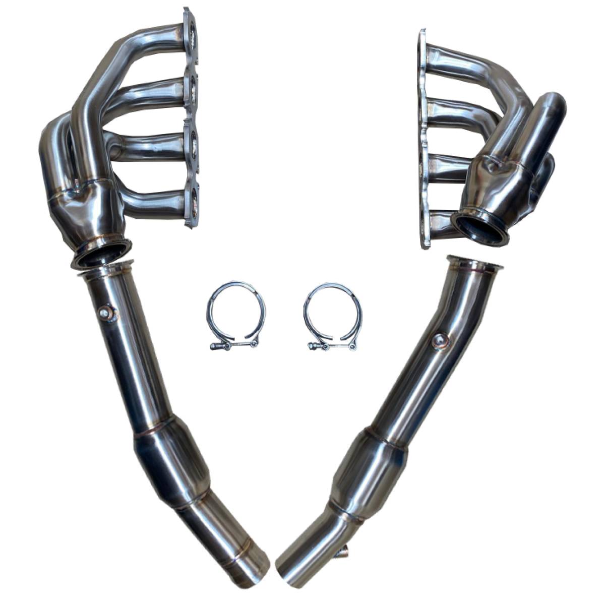 Mercedes-Benz SLS AMG Performance Exhaust Manifolds with De Cat