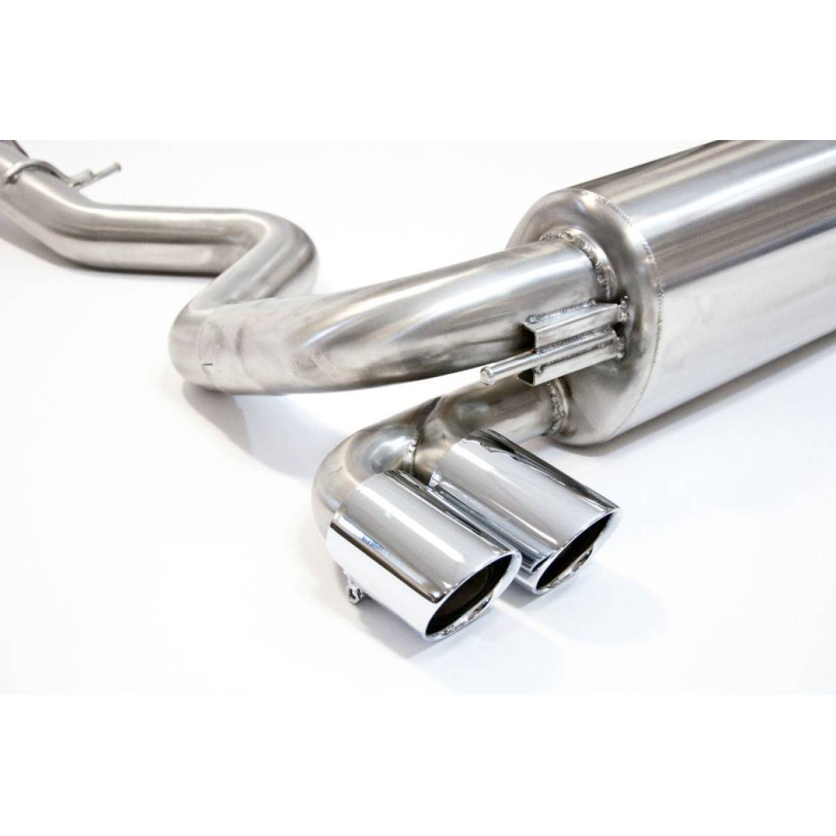 BMW E82 1M Coupe Exhaust Rear Silencer Twin Tailpipes