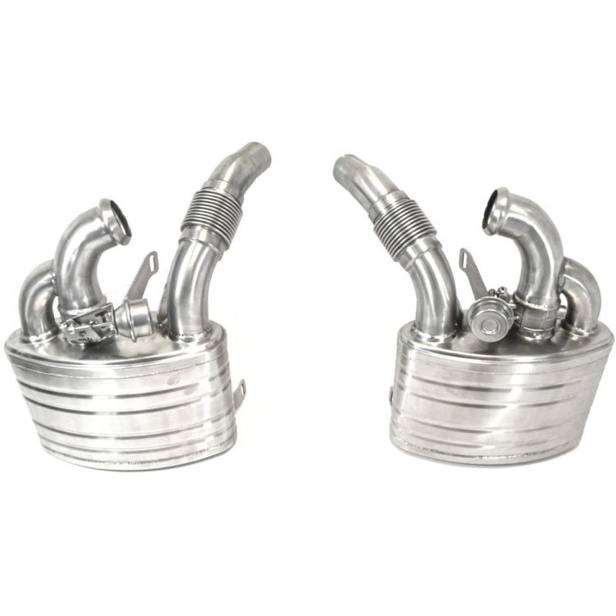 Porsche 911 996 Carrera Valved Exhaust Silencer (Cat Back)