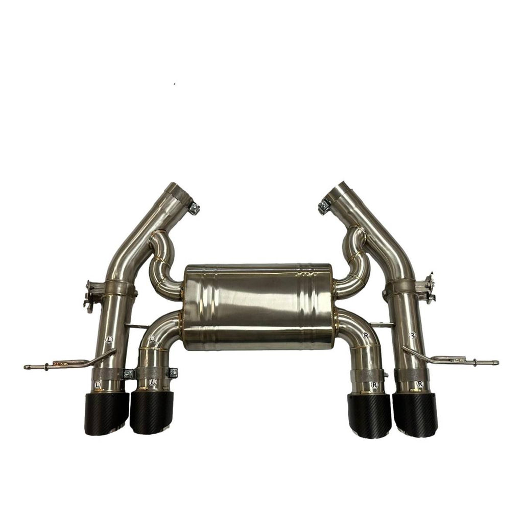 BMW M2 G87 Valved Exhaust System with Carbon Tailpipes