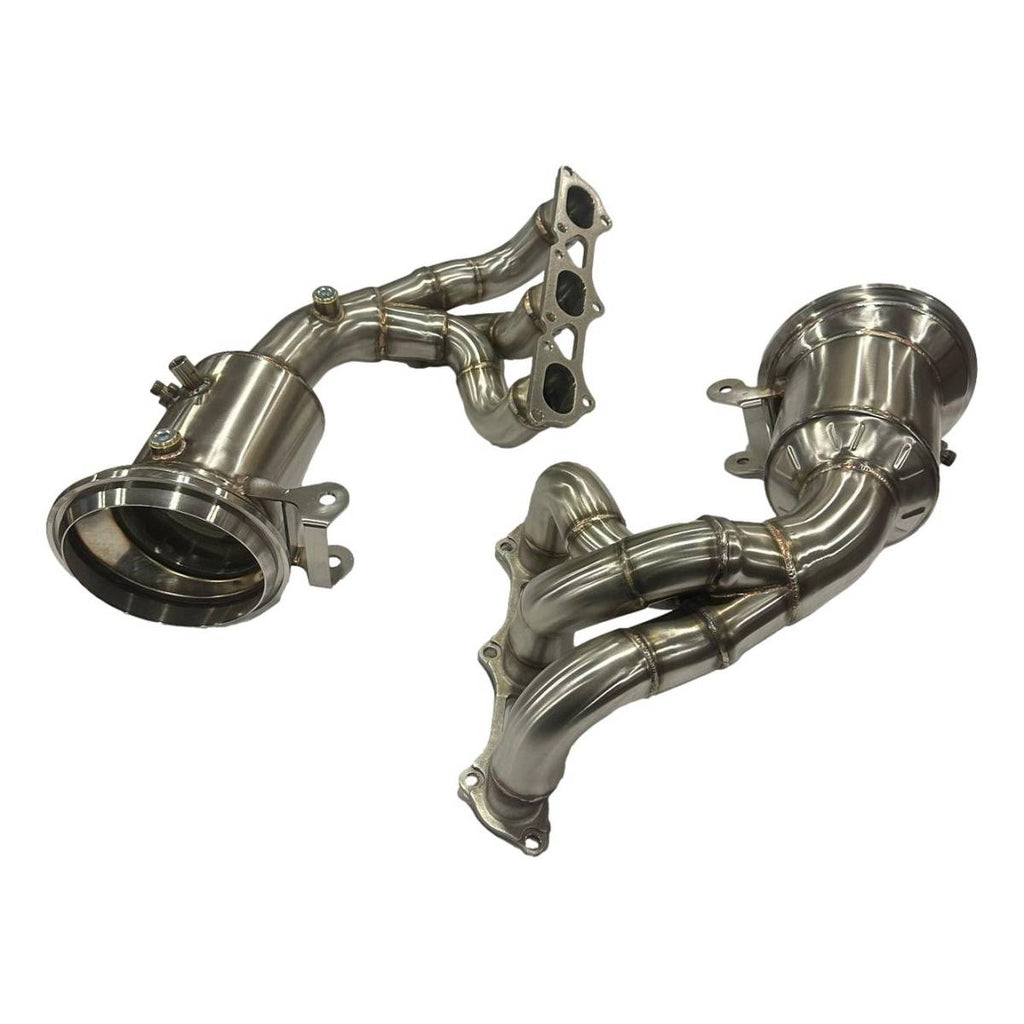 Porsche 911 992 GT3 Stainless Steel Exhaust with Carbon Tailpipes