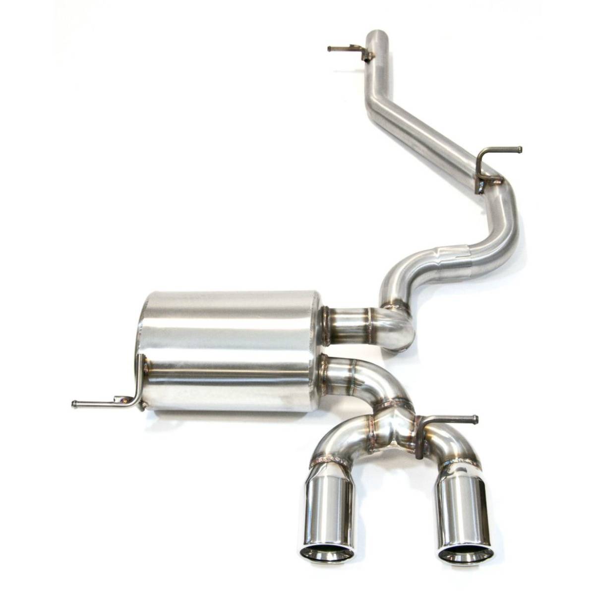 VW Golf R Mk6 Cat Back Exhaust