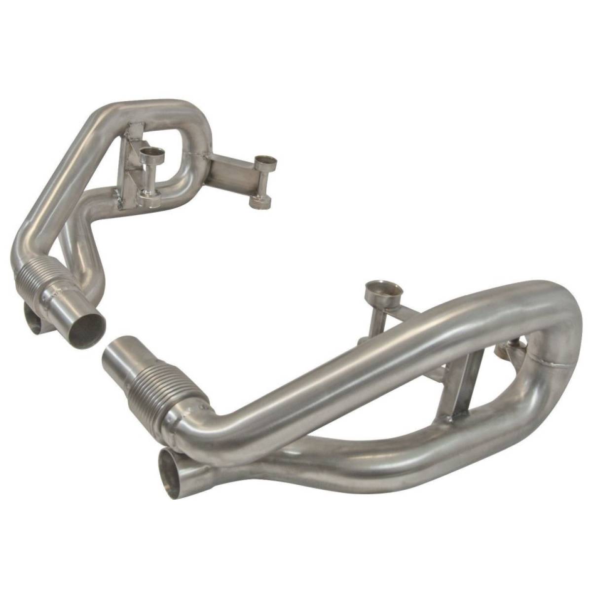Porsche 911 991.1 Carrera Secondary Exhaust Silencer Bypass Pipes