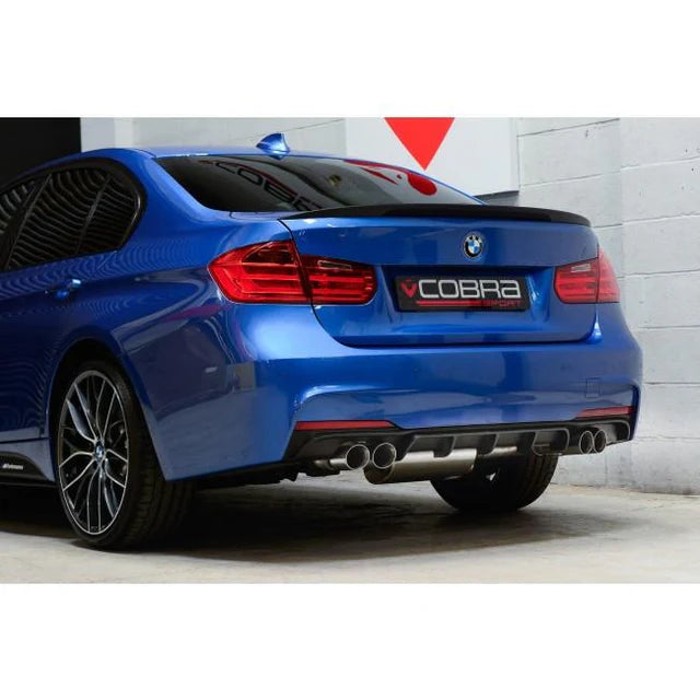 COBRA SPORT - BMW 330D (F30/F31) Quad Exit M3 Style Exhaust Conversion