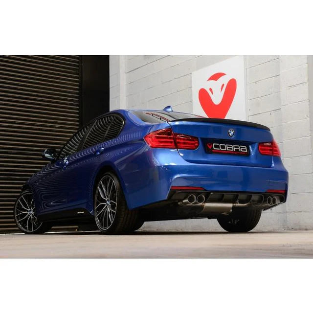 COBRA SPORT - BMW 320D (F30 LCI/F31 LCI) (2015-19) Quad Exit M3 Style Performance Exhaust Conversion