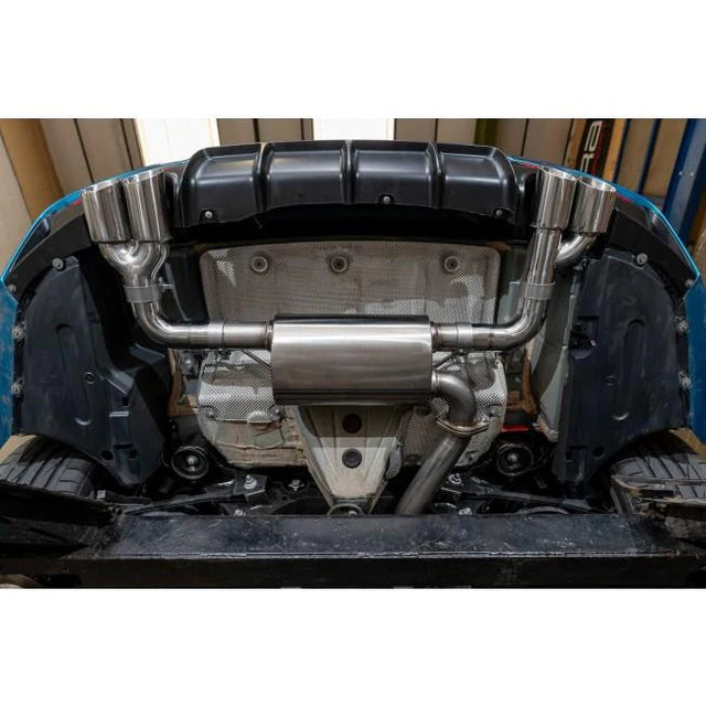 COBRA SPORT - BMW 320i (F30 LCI/F31 LCI) (2011-19) Quad Exit M3 Style Performance Exhaust Conversion