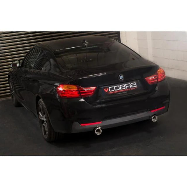 COBRA SPORT - BMW 435D (F32/F33/F36) 440i Style Dual Exit Exhaust Conversion