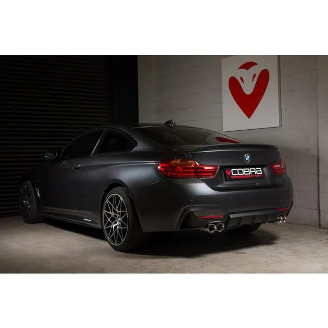 COBRA SPORT - BMW 430D (F32/F33/F36) (13-20) Quad Exit M4 Style Performance Exhaust