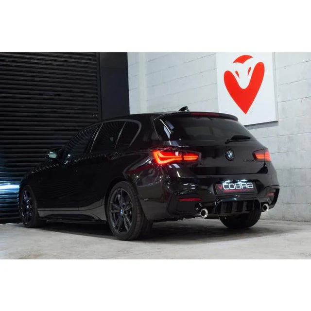 COBRA SPORT - BMW M240i Exhaust Tailpipes - Larger 3.5" M Performance Tips - Replacement Slip-on OE Style
