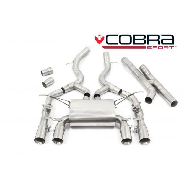 COBRA SPORT - BMW M4 (F82) Coupe 3" Valved Secondary Cat Back Performance Exhaust