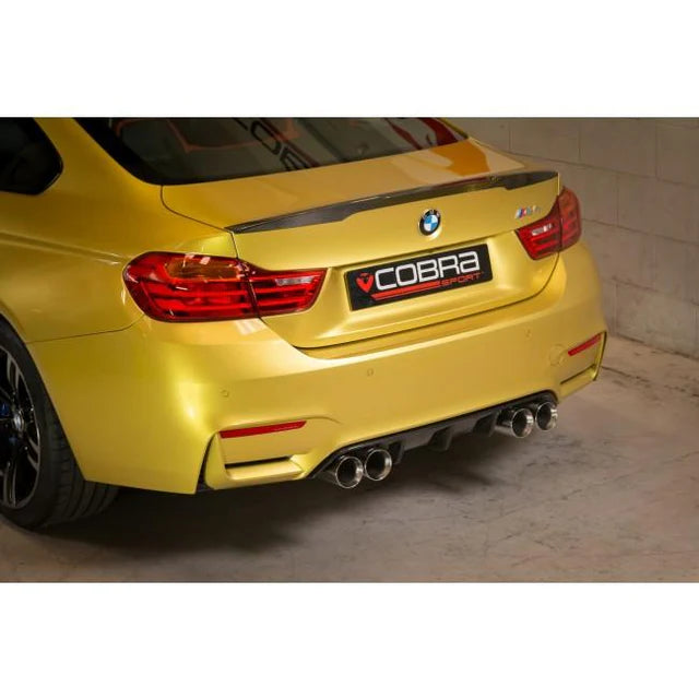 COBRA SPORT - BMW M4 (F82) Coupe 3" Valved Secondary Cat Back Performance Exhaust