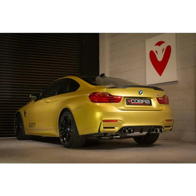 COBRA SPORT - BMW M4 (F82) Coupe 3" Valved Secondary Cat Back Performance Exhaust