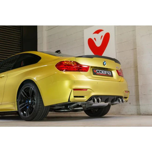 COBRA SPORT - BMW M4 (F82) Coupe 3" Valved Secondary Cat Back Performance Exhaust