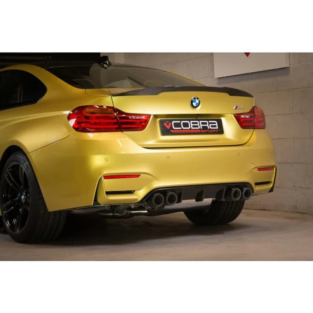 COBRA SPORT - BMW M4 (F82) 3" Valved Turbo Back Performance Exhaust