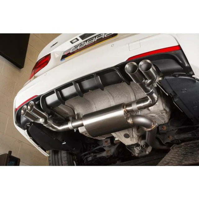 COBRA SPORT - BMW 330D (F30/F31) Quad Exit M3 Style Exhaust Conversion