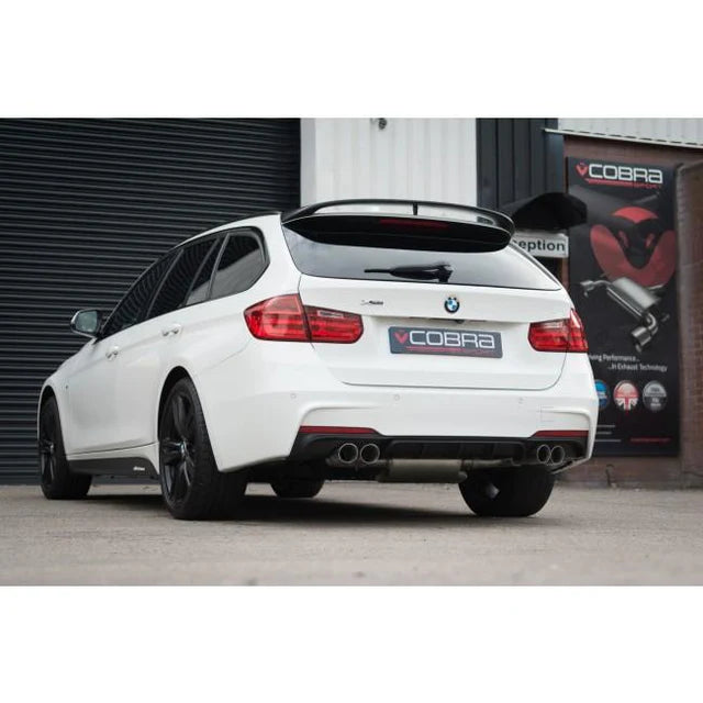 COBRA SPORT - BMW 335D (F30/F31) Quad Exit M3 Style Exhaust Conversion