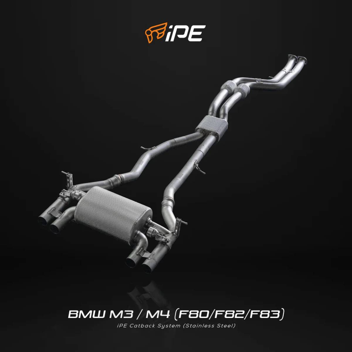 BMW F80-M3 (Sedan) F82-M4 (Coupe) S55 2014 - Current Cat Back System
