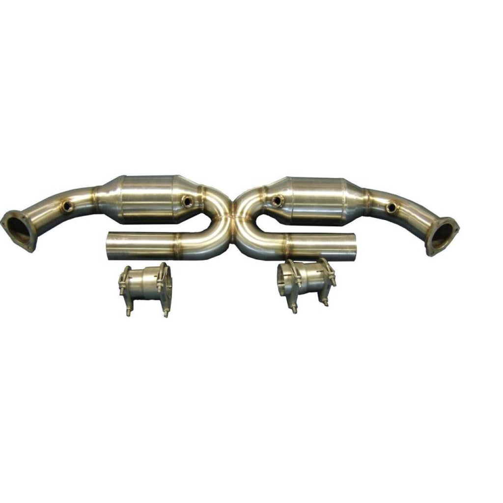 Porsche 911 996 Carrera 100 Cell Exhaust Catalytic Converters 2.5" 63mm