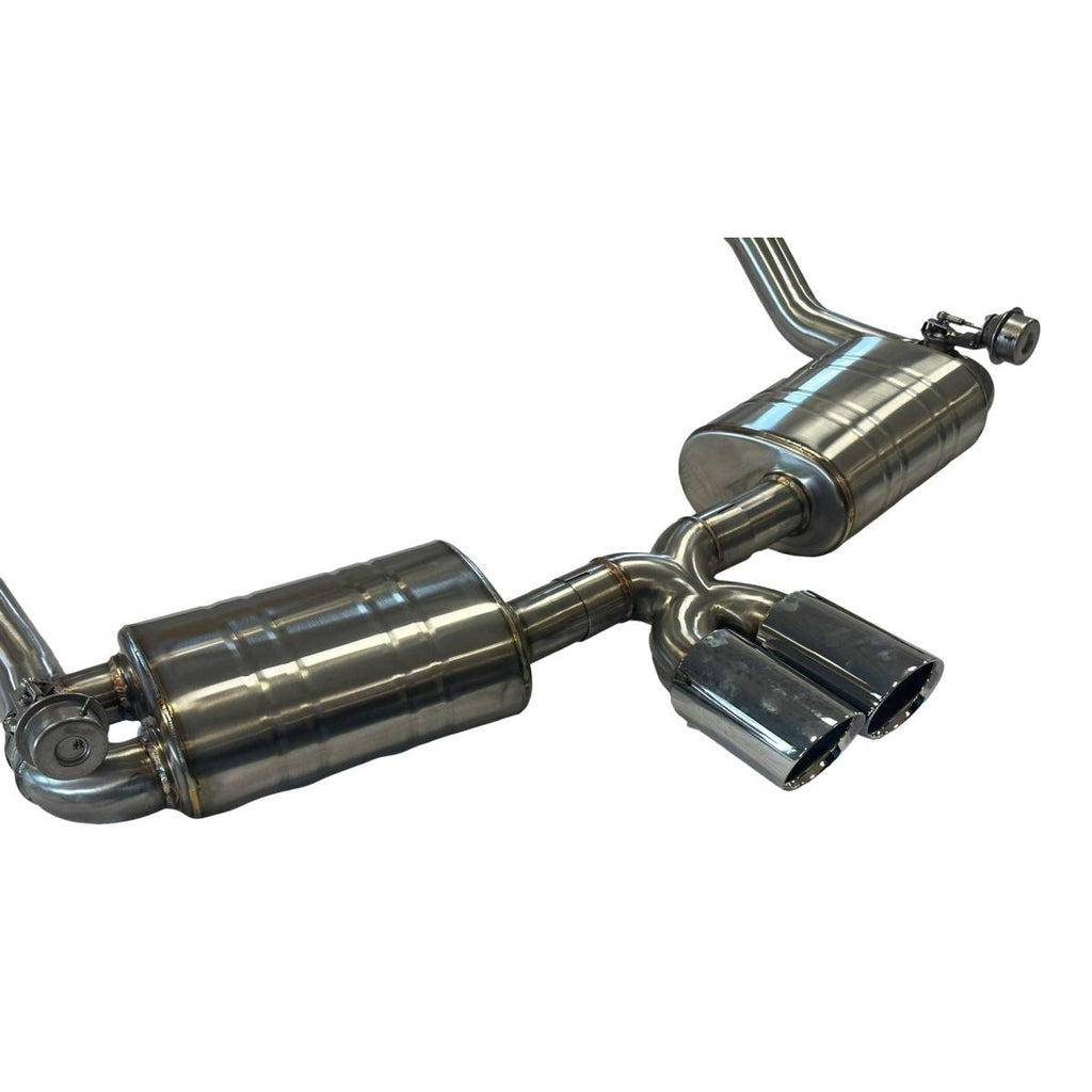 Porsche 981 Boxster & Cayman Valved Cat Back Exhaust