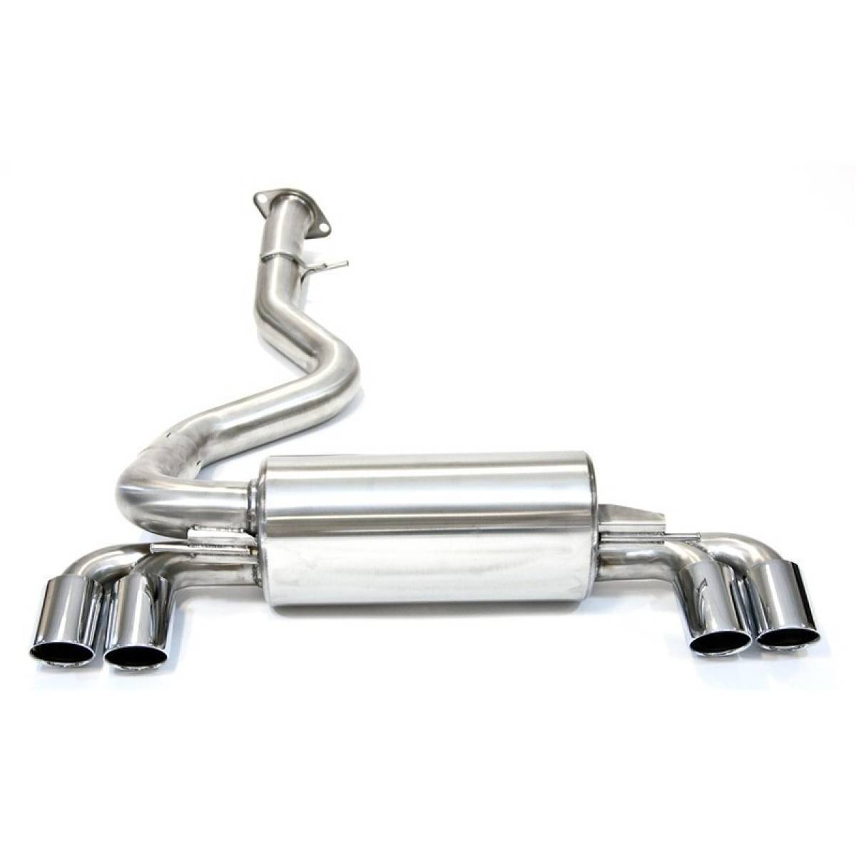 BMW E82 1M Coupe Exhaust Rear Silencer Twin Tailpipes