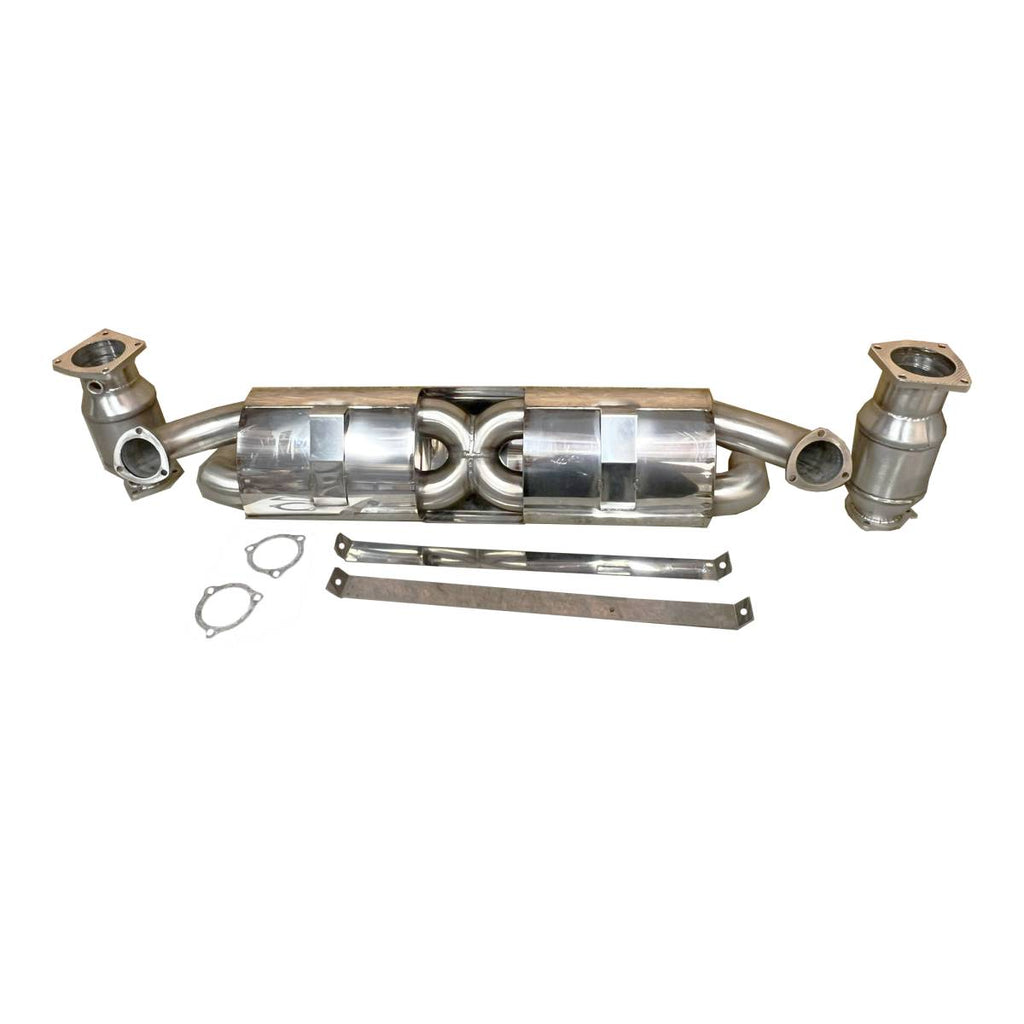 Porsche 911 996 Turbo Linked Silencers Performance Exhaust