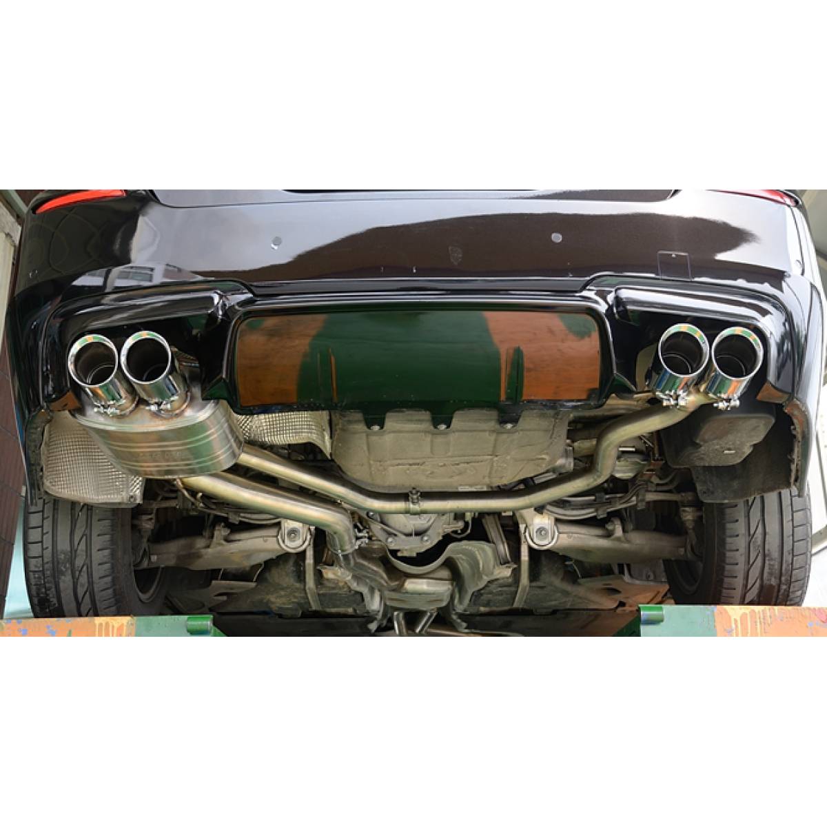 BMW F10 523i 5 Series Cat Back Exhaust M5 Style