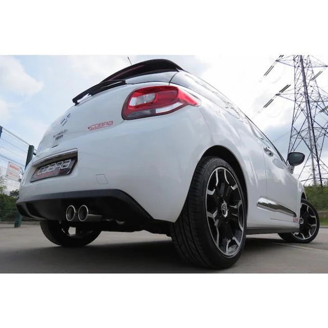 COBRA SPORT - Citroen DS3 1.6 THP Cat Back Performance Exhaust
