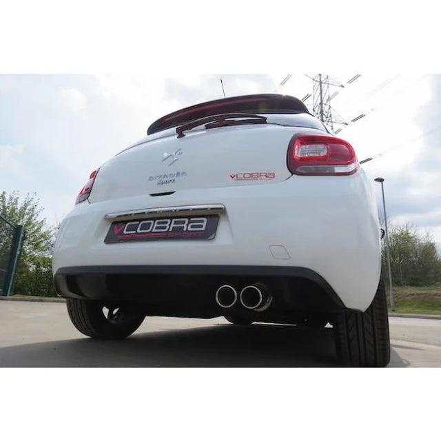COBRA SPORT - Citroen DS3 1.6 THP Cat Back Performance Exhaust