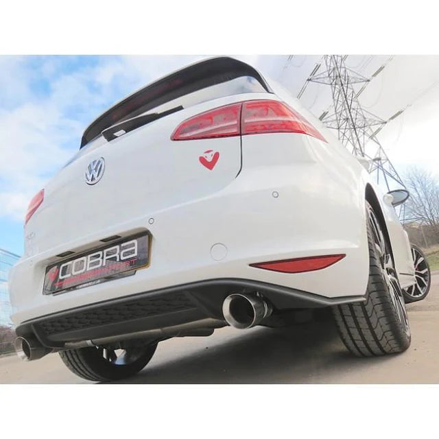 COBRA SPORT - VW Golf GTD (Mk7) 2.0 TDI (5G) (14-17) GTI Style Rear Exhaust