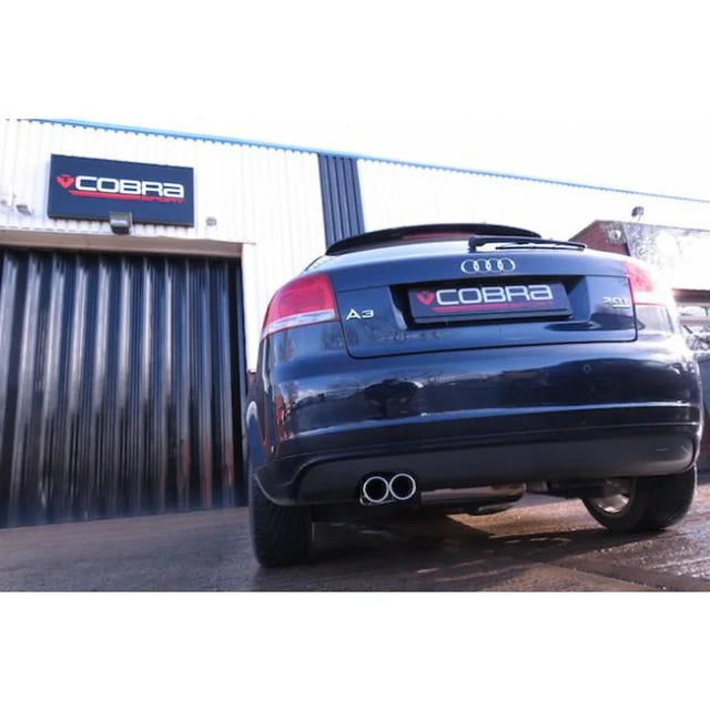 COBRA SPORT - Audi A3 (8P) 2.0 TFSI Quattro (3 Door) Cat Back Performance Exhaust