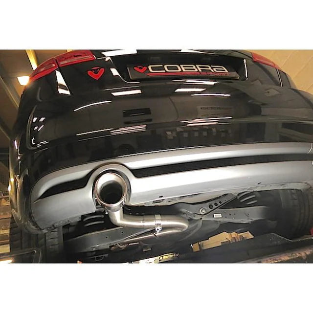 COBRA SPORT - Audi A3 (8P) 2.0 TDI 2WD (2008-12) (3 Door) Single Tip Cat Back Performance Exhaust