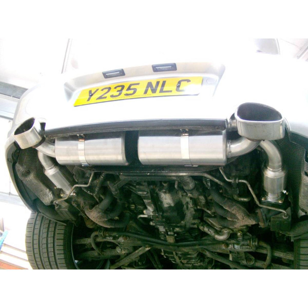 Porsche 911 996 Turbo Exhaust with Catalytic Converters